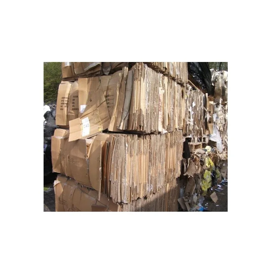 High Quality OCC Waste Paper 11 OCC 12 Old Corrugated Carton Scrap Wholesale Price Sale for Newspaper Recycling