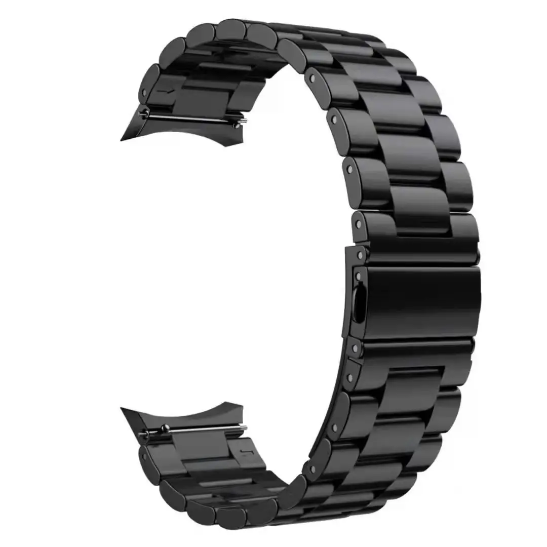 Luxury retrofit kit for Samsung Galaxy Watch4 stainless steel case strap set 40mm 44mm 42mm metal strap