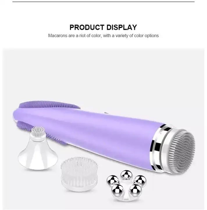 Electric sonic facial cleansing brush Face Cleanser Spa Ultrasonic  Facial Cleansing Brush For Deep Skin Cleaning
