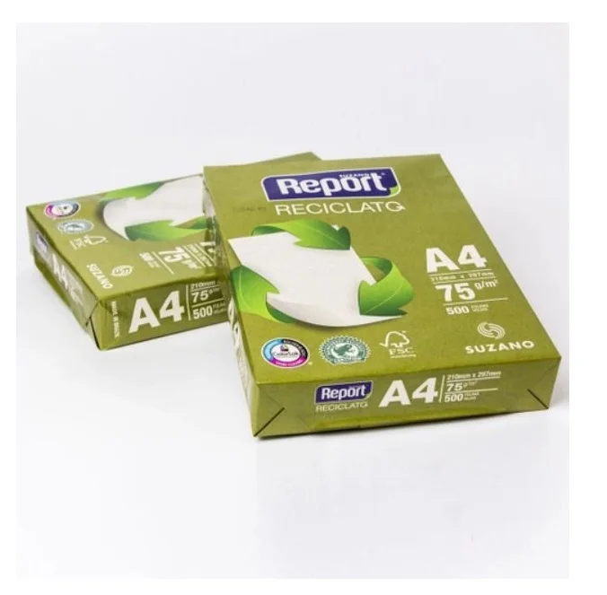 Cheapest Price Report A4 75g/m High Quality 70g 75g 80g A4 Copy Paper Manufacturers Factory Office Paper In Store