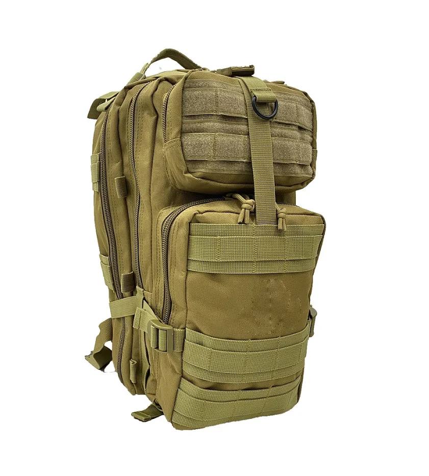 2022 Tactical Backpack 24L Large Capacity Assault Rucksack Camouflage Mountaineering Travel Black Tactical Backpack