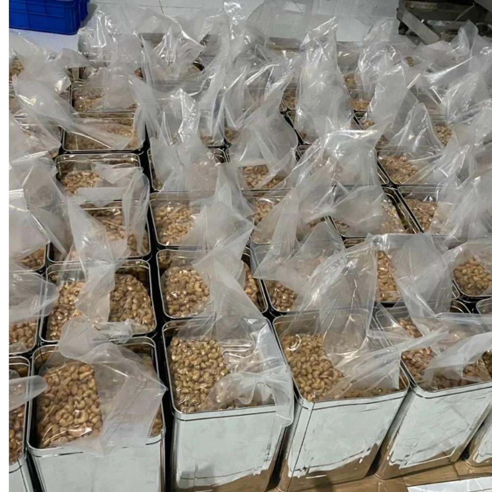 Жареный орех кешью Viet Nam с солью, хорошая цена, вакуумный кешью марки Hiva, 5 кг, класс W180 W320 W450, быстрая доставка