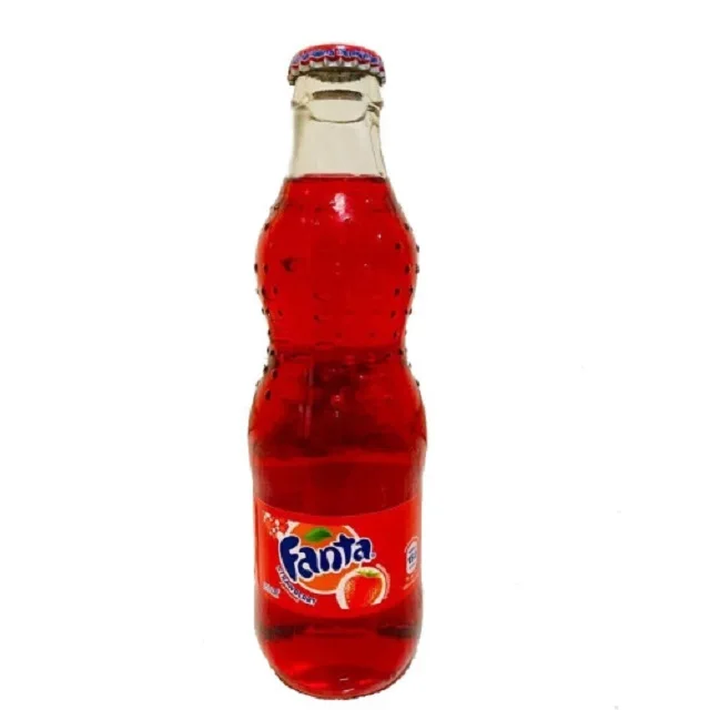 Strawberry Carbonate Can (Tinned) Light Soda fanta