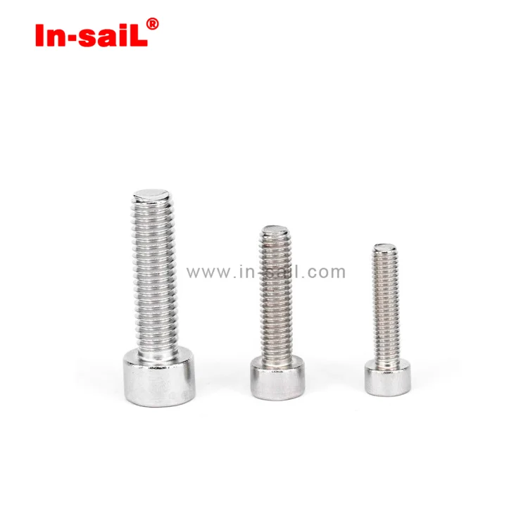 Straight Grain knurled thumb screws stainless steel hand grip knob bolts for vernier calipers