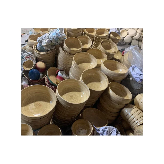 Bamboo foot bath basin High Quality Bamboo Viet Nam Bowl Bamboo Foot-bath Use In Spa/Nail/massage shop +84 931096022