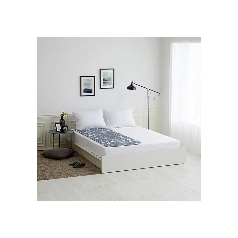 [HanilMedical] Electric heating blanket Milky Grey Star Large Size Easy to clean Best Selling Good Product