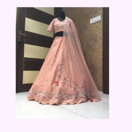 Lehenga choli одежда для вечеринок lehenga женщин дизайнерская Свадебная блузка индийское свадебное платье