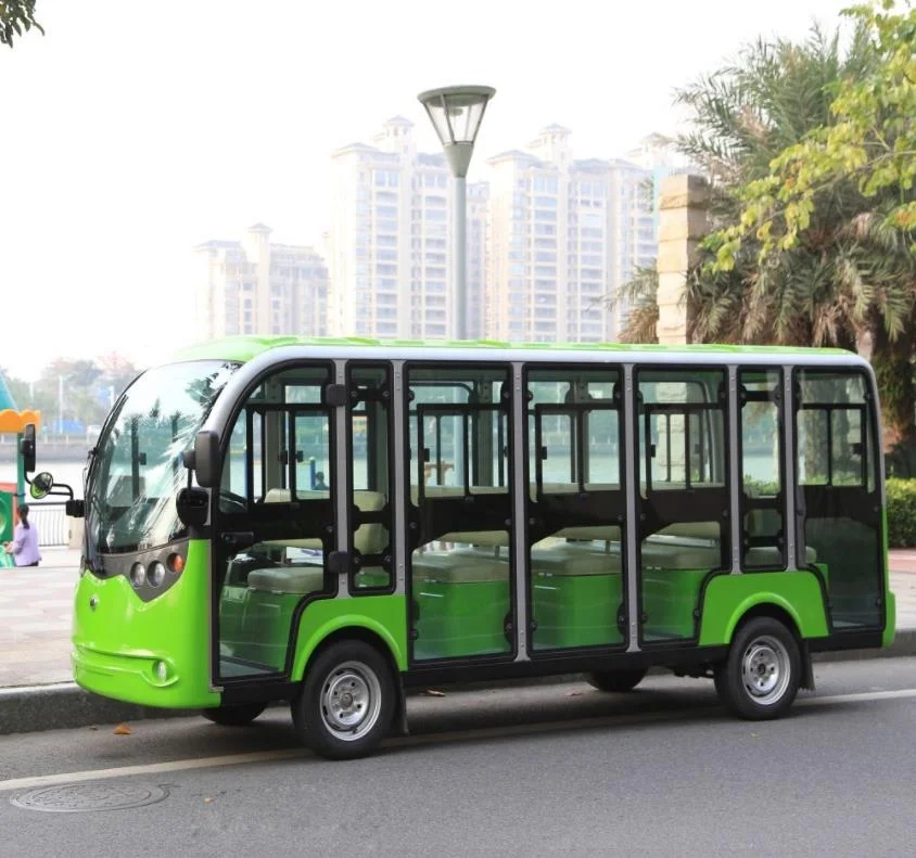 electric sightseeing bus with 72v 96v 12kw engine