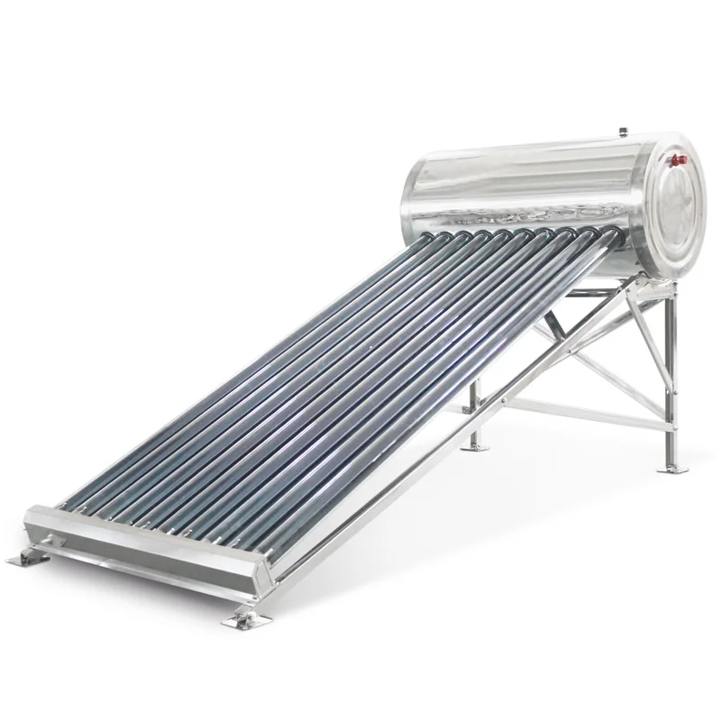 Durable in use heat pipe pressurized solar water heater compact hybrid solar water heater