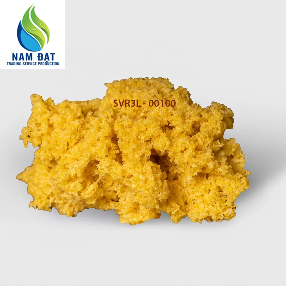 SVR3L - 00100 - High Quality Wholesale Yellow SVR 3L (TSR 3L) Natural Rubber with Wooden Pallets packaging from Vietnam