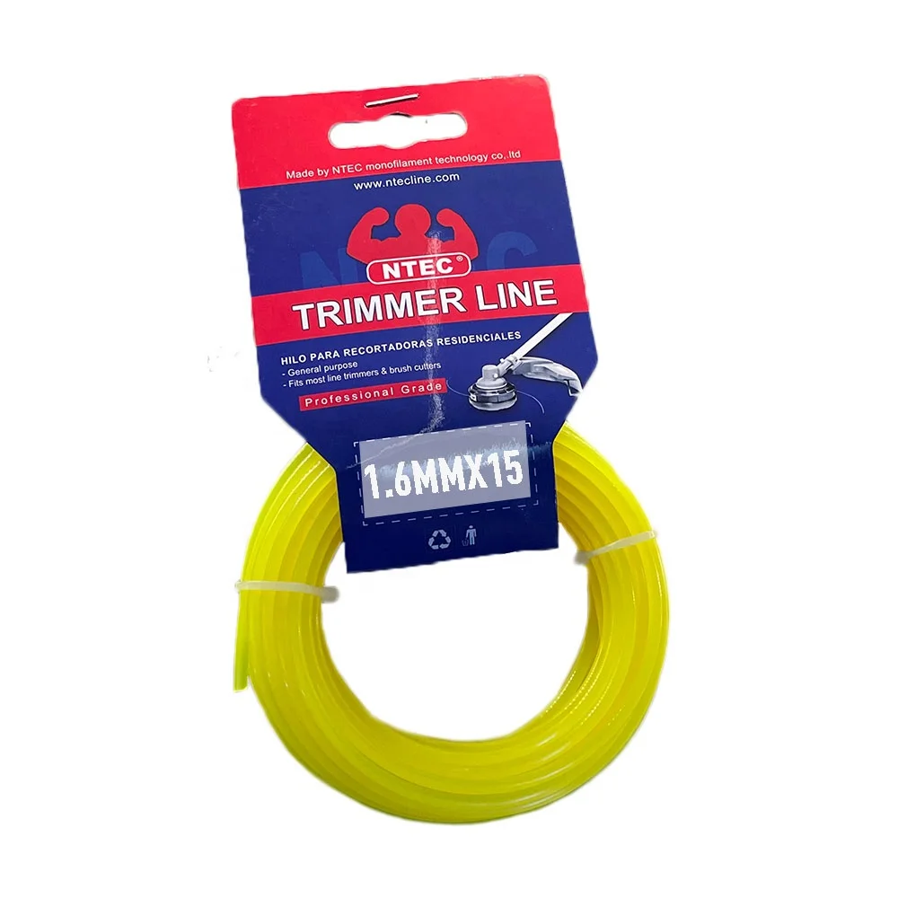 1.6mm 2.0mm 2.4mm 3.0mm String Trimmer Line Grass Trimmer String Weed Eater Line