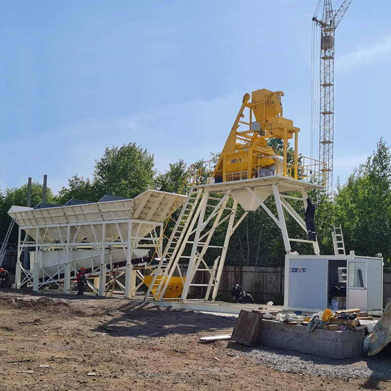 CHINA factory production three-year quality assurance no foundation concrete plant on sale