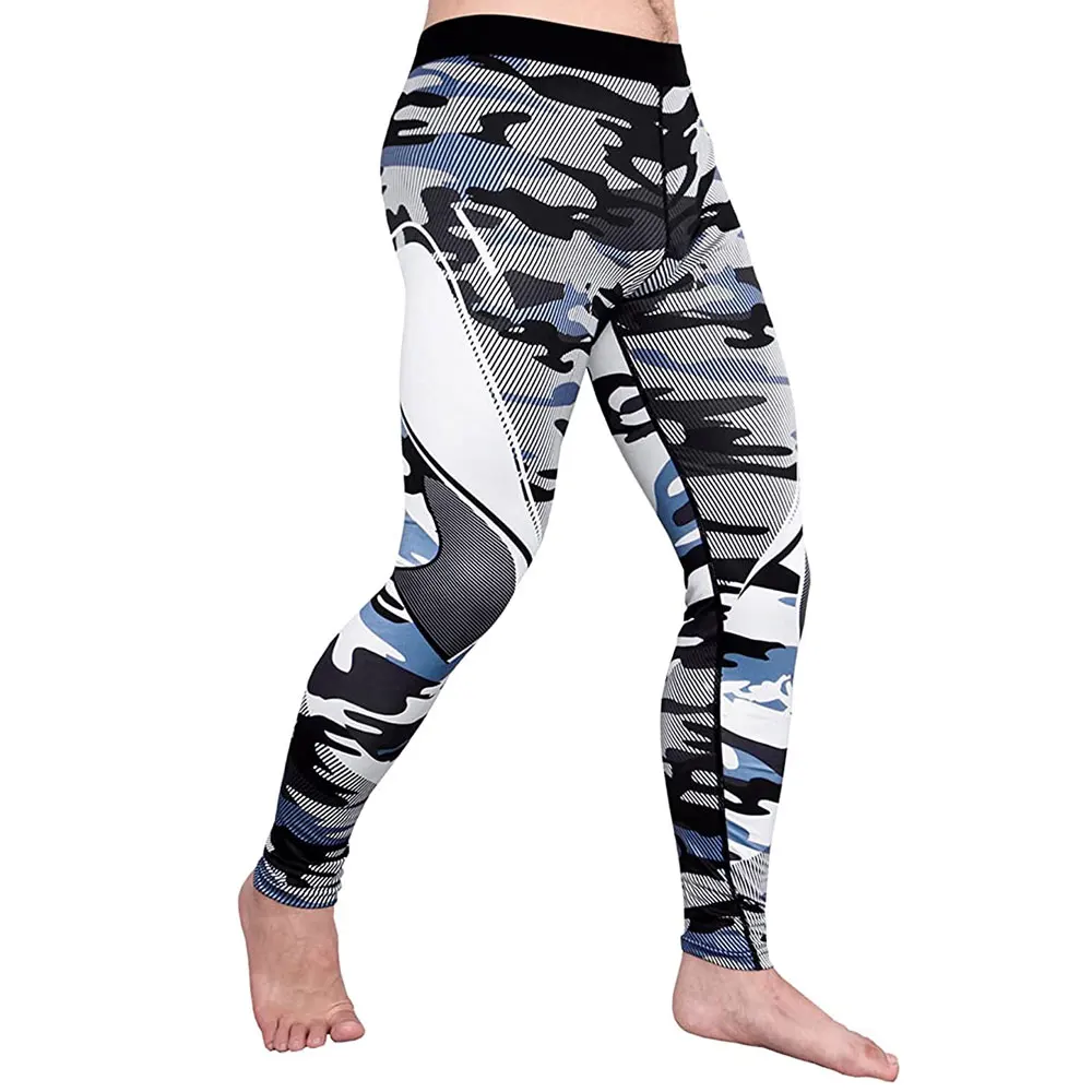 Bodybuilding Wear Men Sports Gym Leggings Running Tights Compression Fitness Sportswear for Men Quick Dry Legging