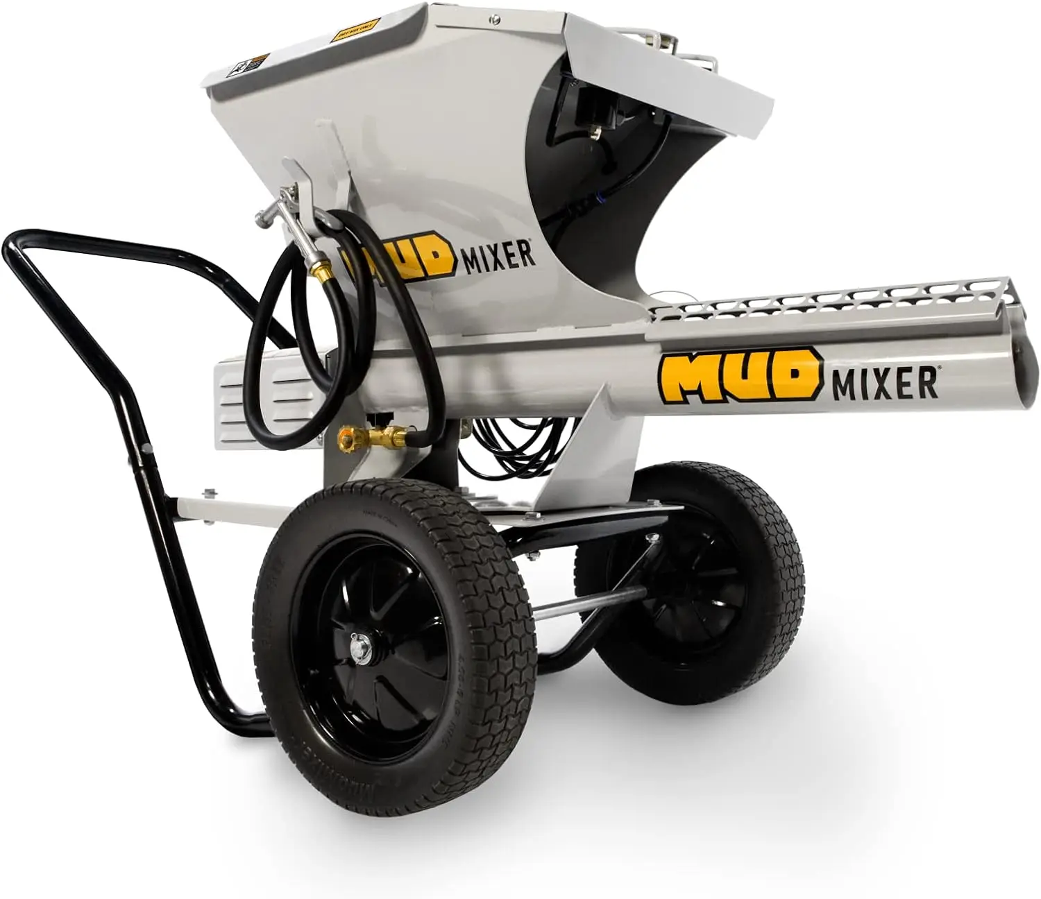 Best Seller MUDMIXER Continuous Feed Portable Electric Concrete, Cement and Mortar Mixer