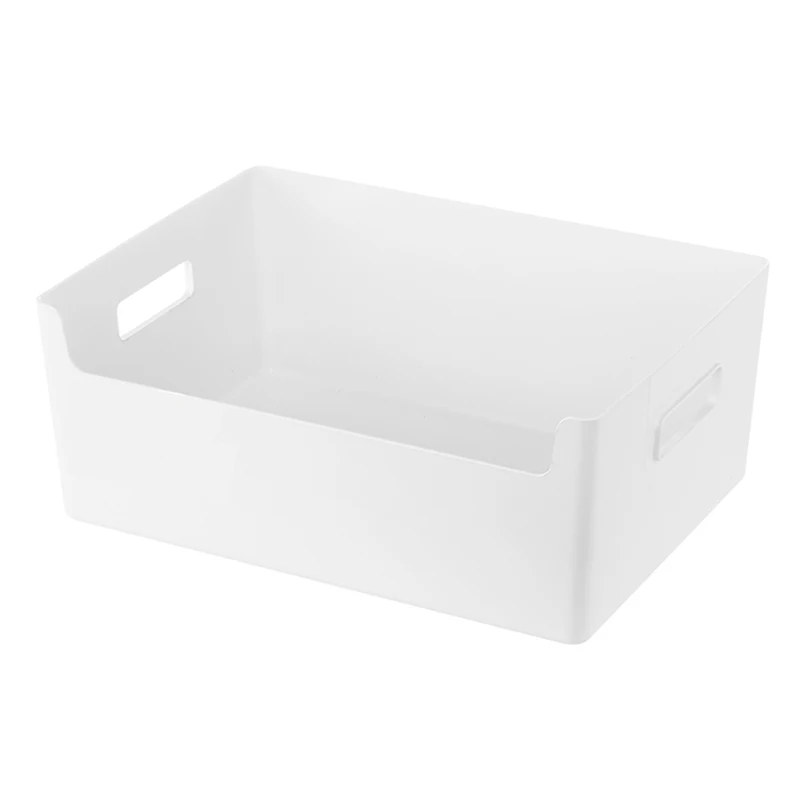 Small Storage Case Tool Box with Handle - White