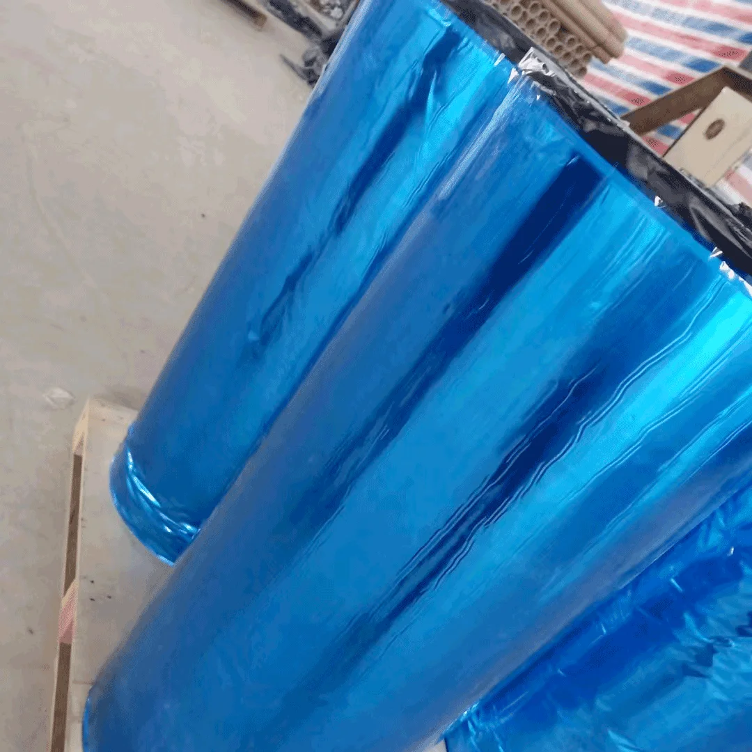 ANTI Blue 20cm*10m Color Steel Tile Waterproof Self-Adhesive Aluminum Film Blue Butyl Waterproof Tape Membrane Roof Leak Repair