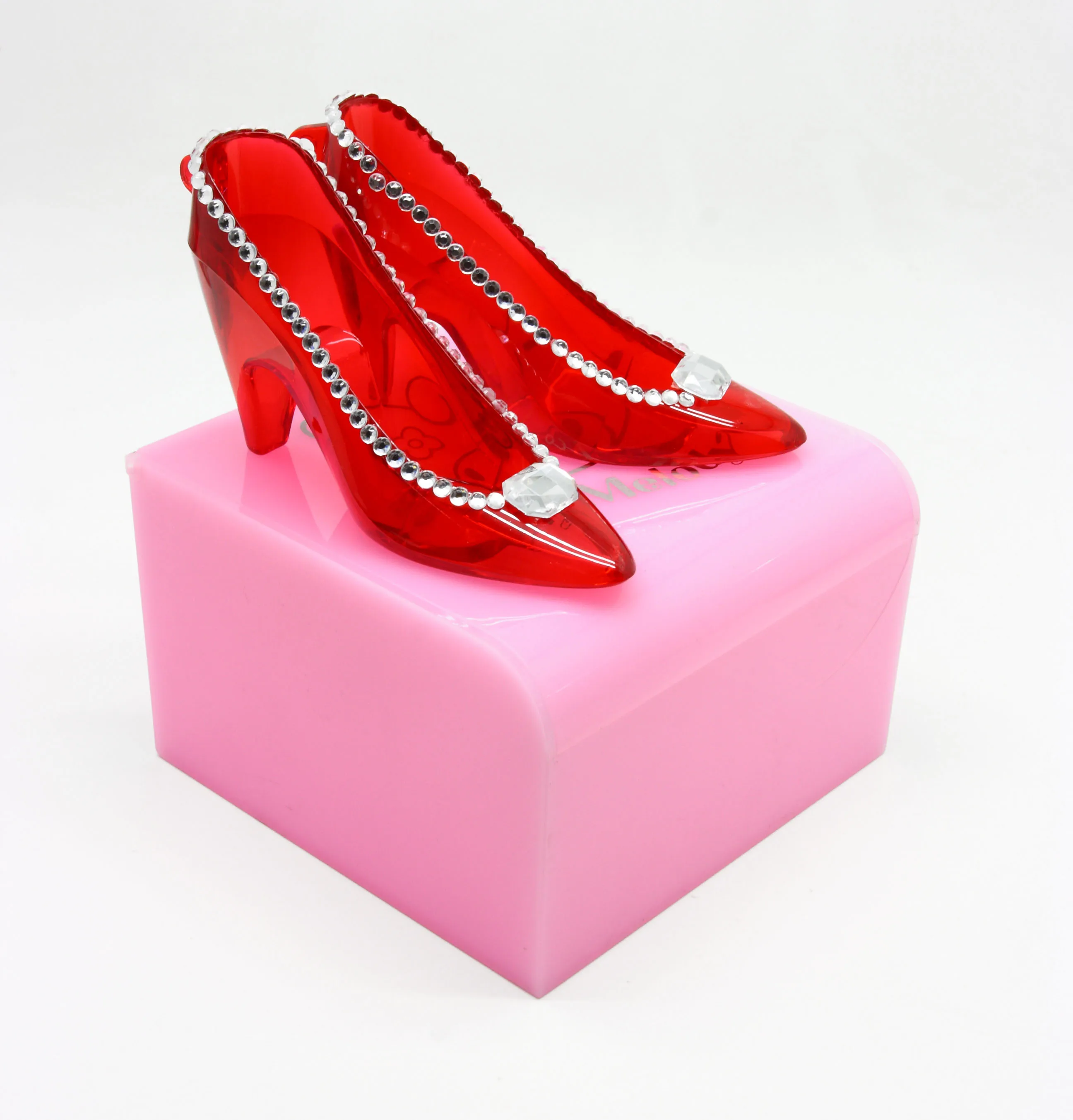 Акриловый брелок принцессы на высоком каблуке коллекция брелок для ключей украшение для ее подарка Золушка Топпер для торта