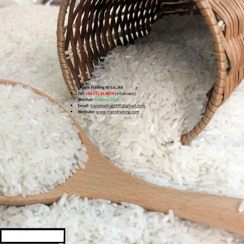 Quality High 5% Broken Cooking Support broken rice 100% Vietnamese Long Grain White Rice OM5451 from Vietnam