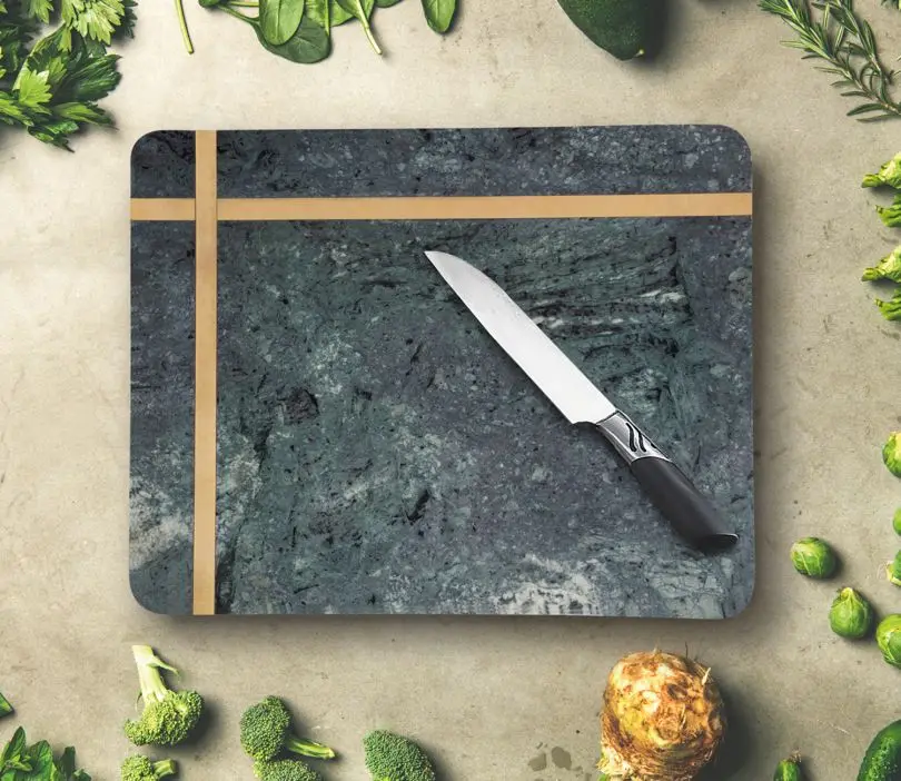 Cheap-rate Marble Chopping Board with Natural Stone Texture Ideal for Kitchen Prep and Serving