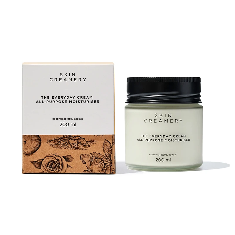 Factory Price The Everyday Cream All-purpose Moisturiser Jar with Softens Skins By Maintaining Skin Elasticity and Hydration