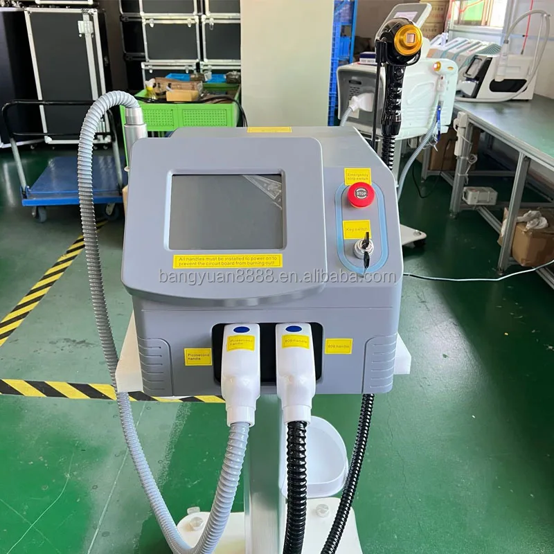 Professional 2 in 1 808 Diode Laser Hair Removal Picosecond Laser Tattoo Removal Machine