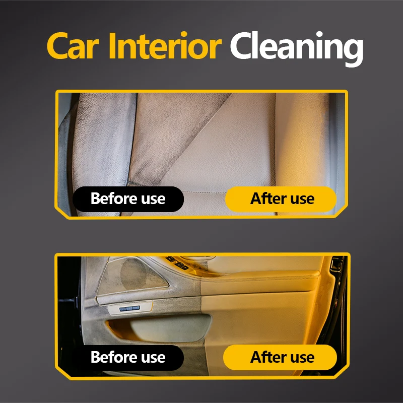 KD-041 Automotive Interior Leather Sofa Seats Cleaner Spray Leather Polishing Restoration Car Cleaning Liquid