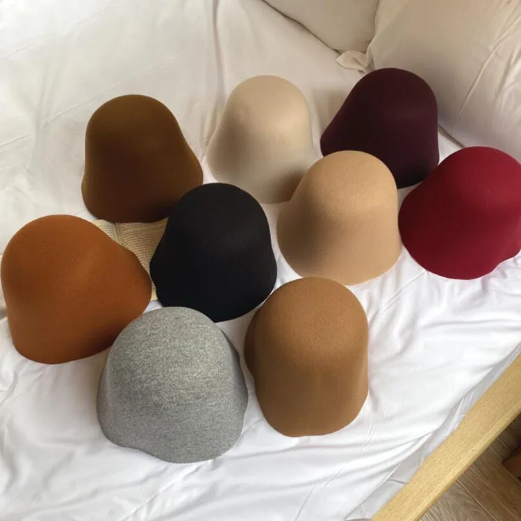 Wholesale Designer Custom Bucket Hats Hot Sell Fashion Pot Hat Sweet Lovely Retro Bucket Hat