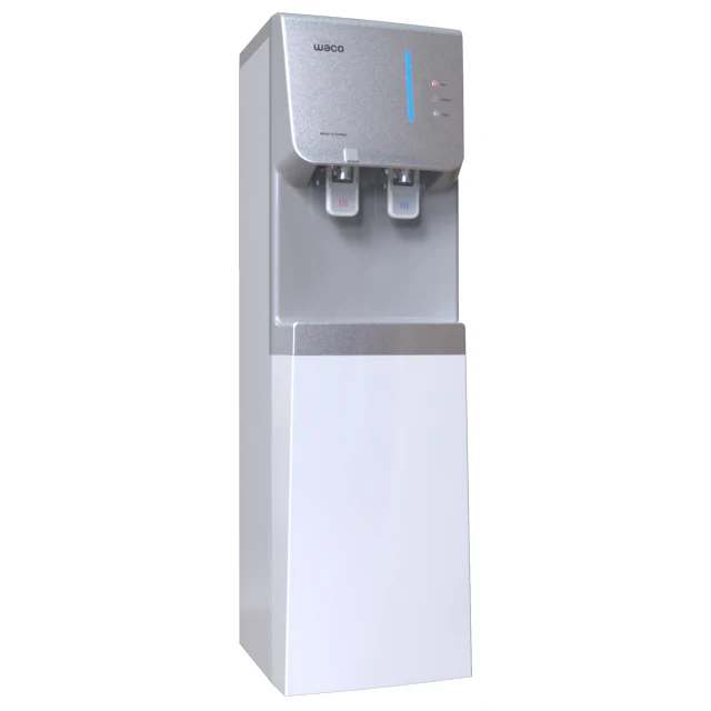 Reverse Osmosis POU Water cooler with High Quality water filter for Hot Cold Water Purification, Color option Silver-Gray