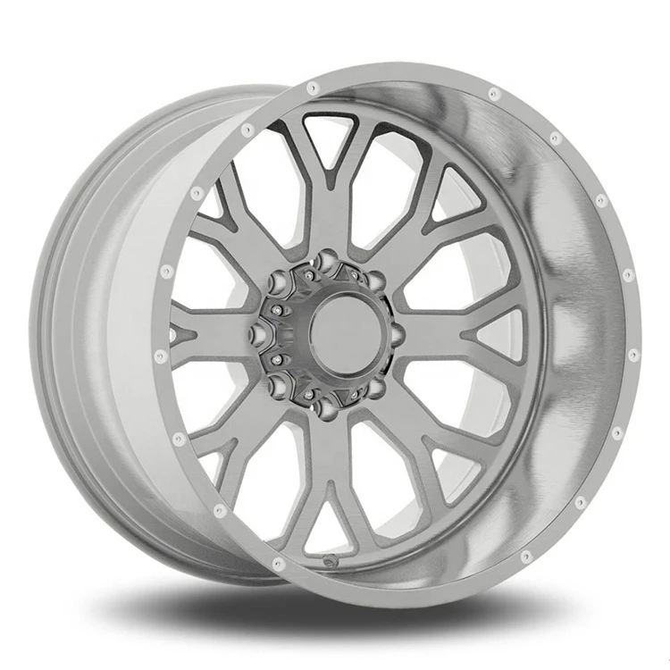 Wholesale 18 20 22 inch alloy wheel rims with Best quality 4X4 off road wheels 5*114.3 6*139.7 26x14 off road wheel with 5 holes