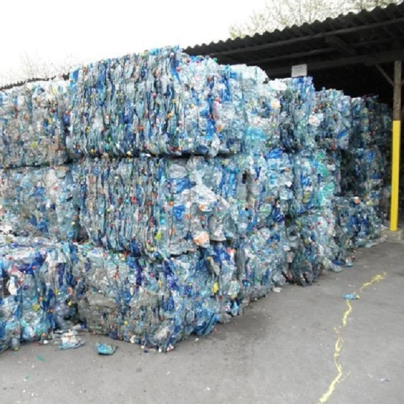 100% Clear Washed PET Bottles Plastic Scrap for Sale in Bales 100kg at Wholesale Prices per tons