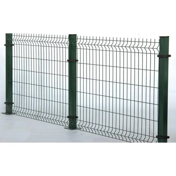 Made in Turkey Powder Coated Single Double Garden Gate and Poles Style Round Style Steel Factory Q235 Europe Green Waterproof