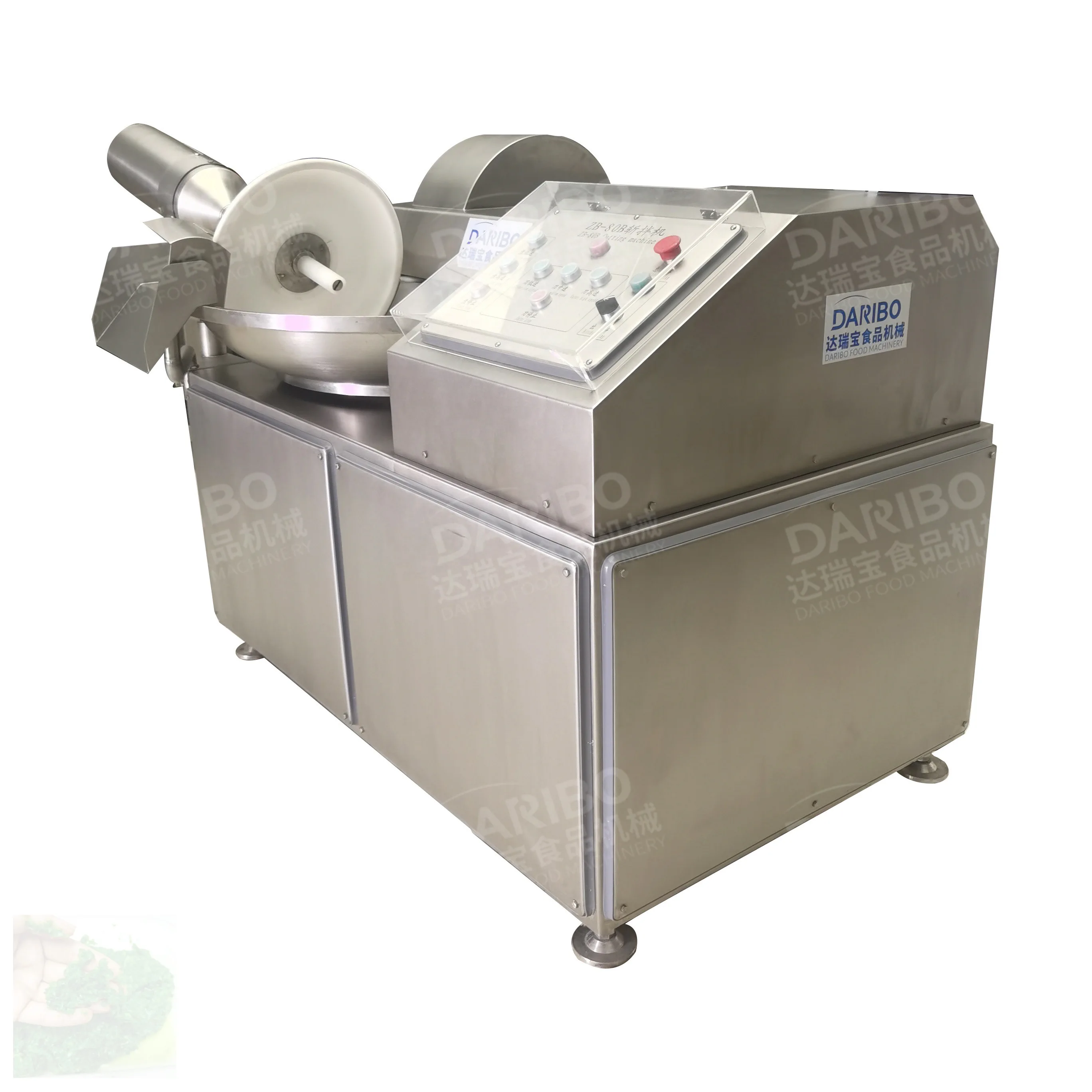 DARIBO sausage meat bowl chopping machine pork beef meat bowl cutter machine machine for making sausage