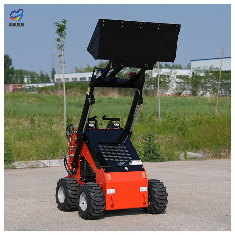 High Efficiency Compact Tractor with Loader and Backhoe Small Loader High Quality Mini Telescopic Loader