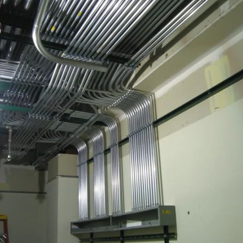 EMT Tube Steel Conduit Pipe Electrical Metallic Tubing 25mm Conduits Fittings Galvanized Tube