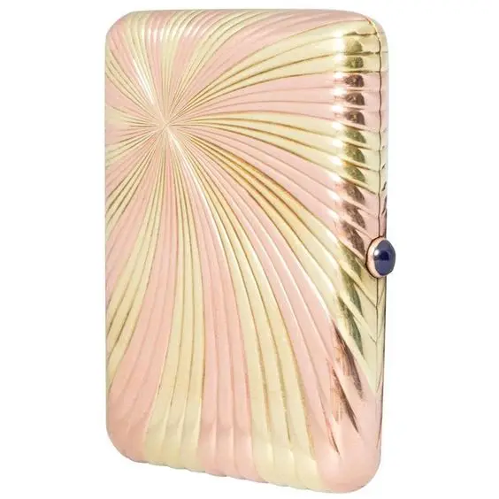 Copper &l Golden Finished Customize Design Hot Selling on Amazon Cigarette case For Man And Women At Wholesale Price