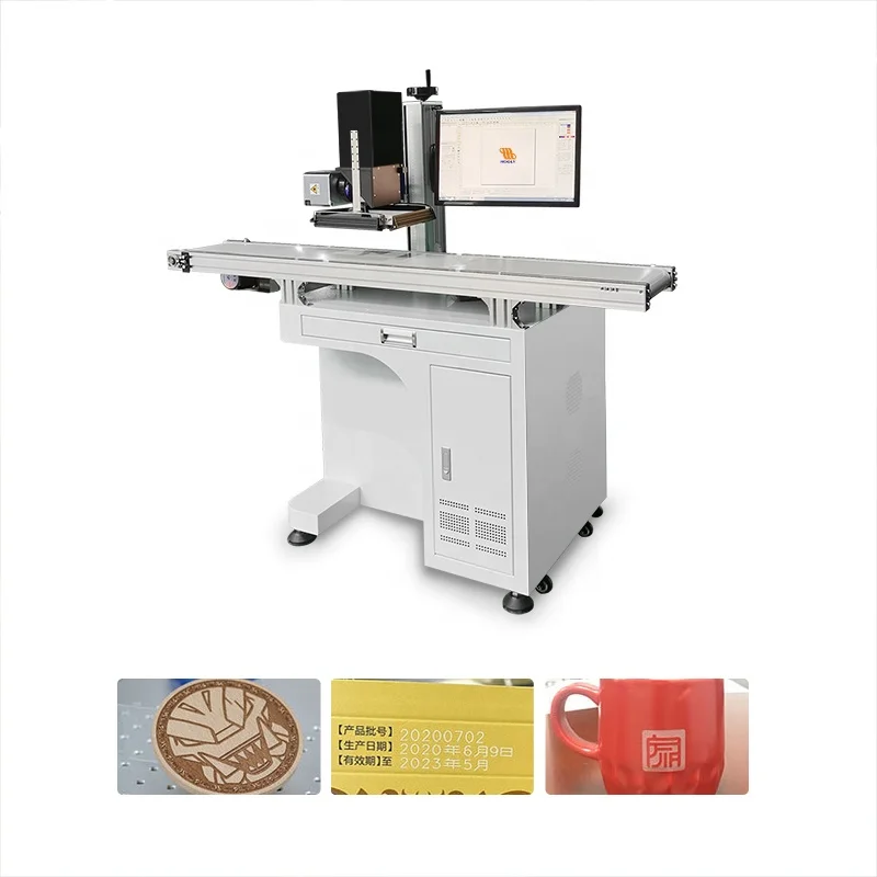 HOOLY LASER CCD CAMERA Vision Positioning CO2 UV Fiber  Laser Marking Machine