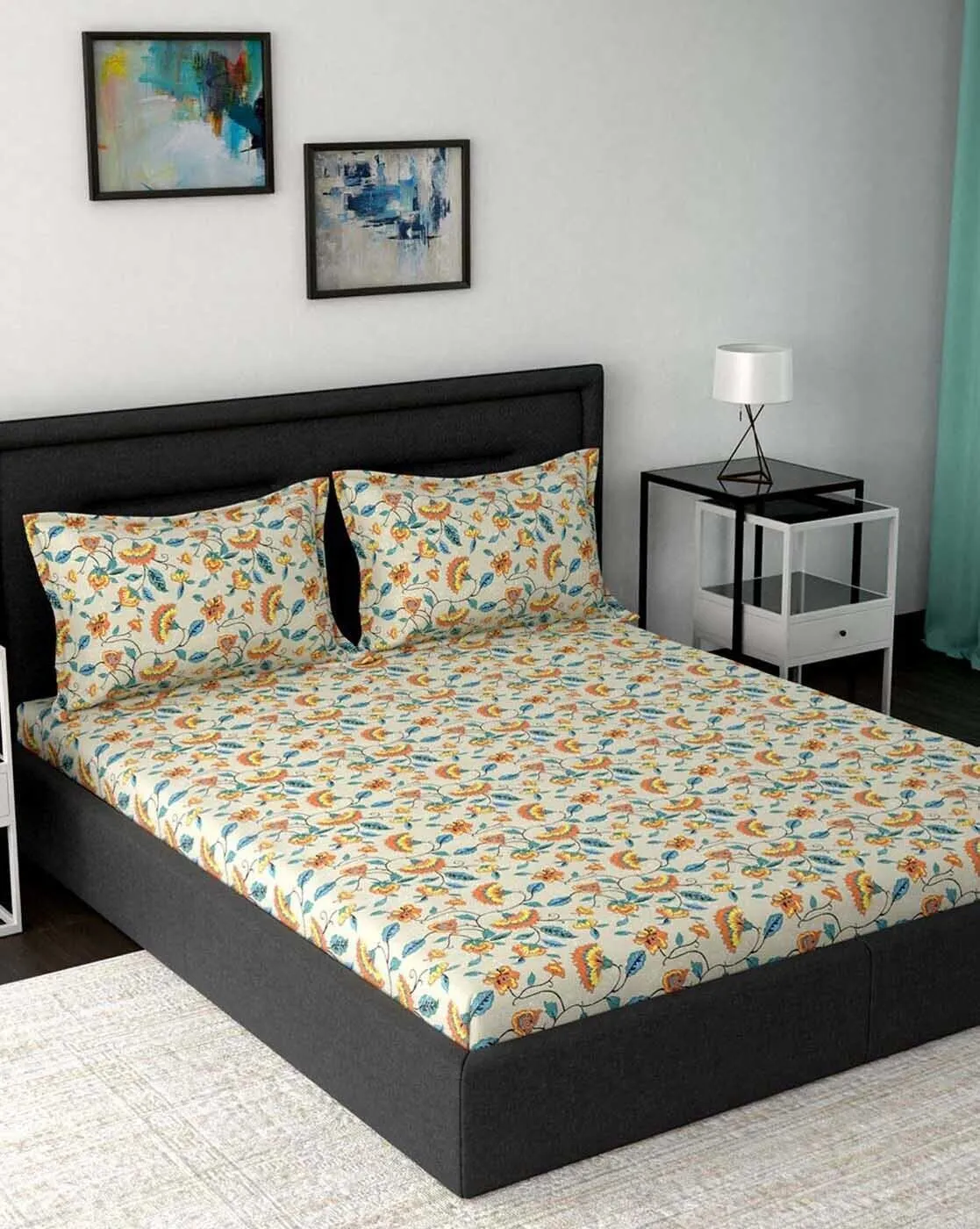 Wholesale 100% Cotton  Hotel Fitted Bed Sheet Set Used For 5 Star Hotel Knitted Bed Sheet