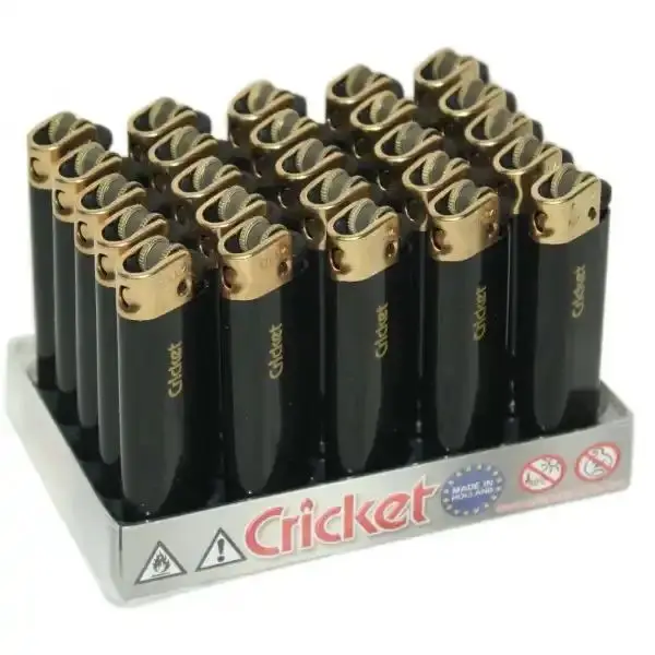Refillable Cricket Lighters /Disposable Cricket Lighters with Customized Logo