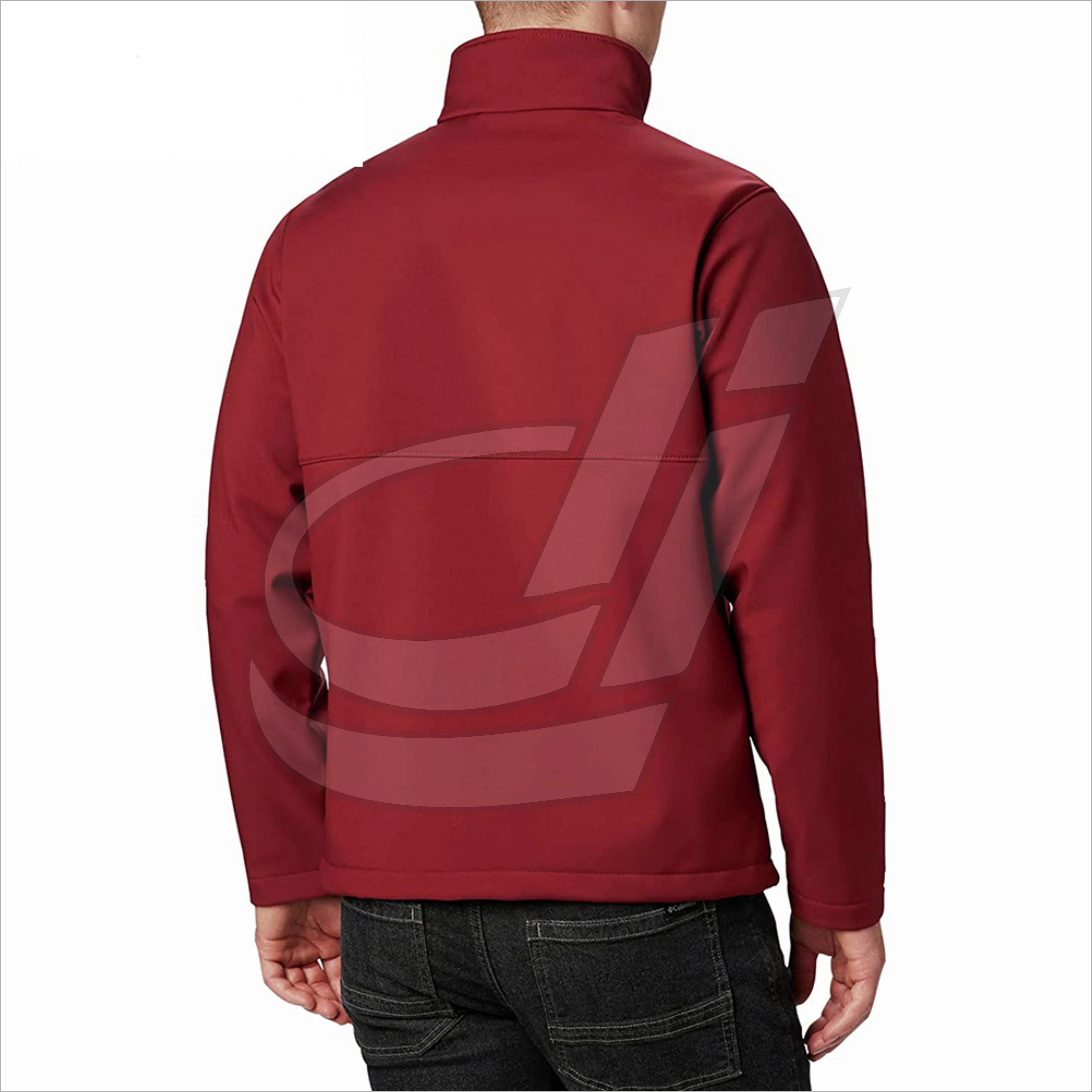 Wholesale Jackets Soft Shell For Gents Zipper Up Stand Collar Lightweight Winter Street Wear Jackets With Customized Size