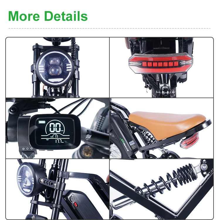 Прямая поставка Европейский склад Fatbike аккумулятор 48 В 15 А/ч 750 Вт