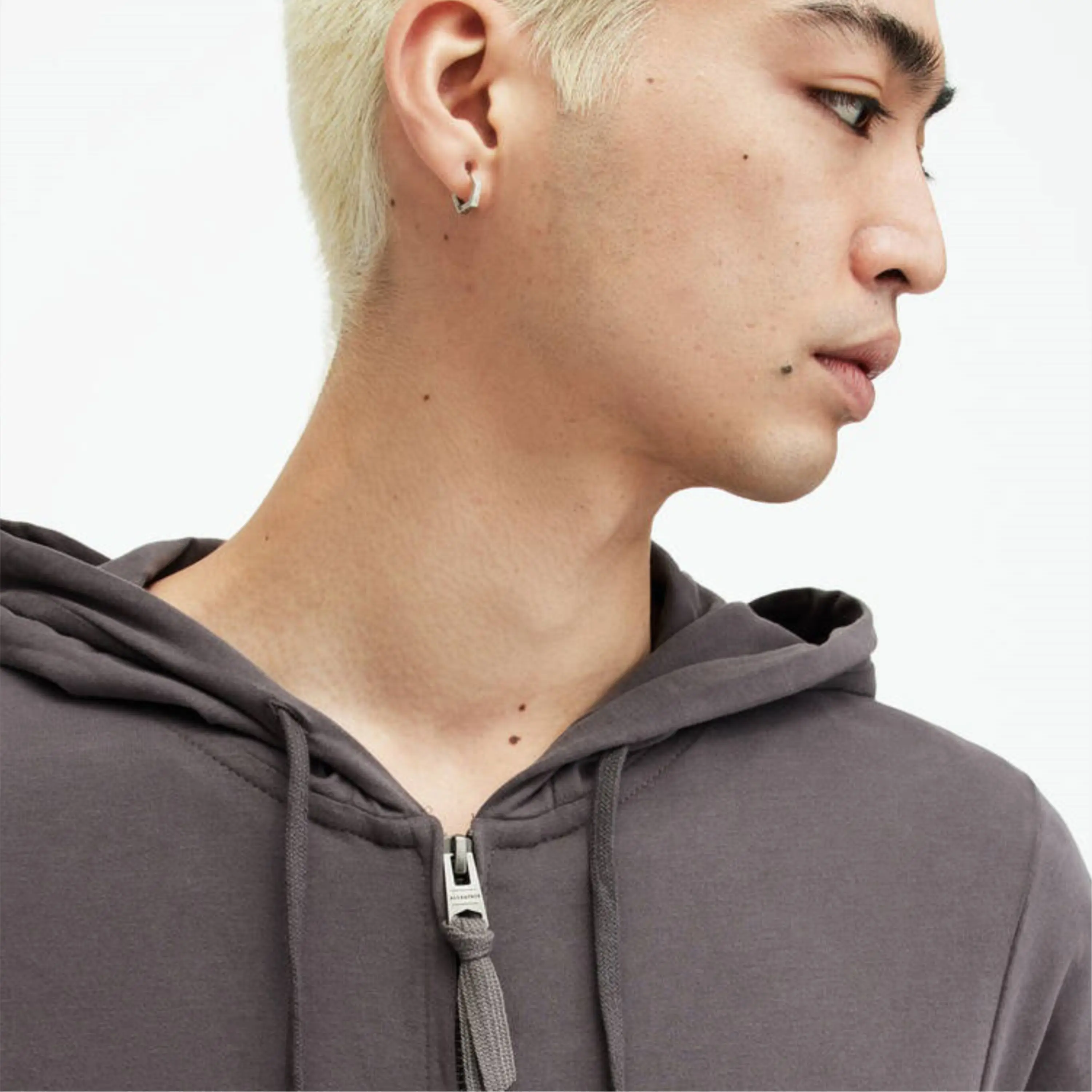 Streetwear 100% Cotton Zipup Heavyweight Double Zip Hoodie Oversized Zipper Hoodies Zip Ups Custom boxy Zip Up Hoodie