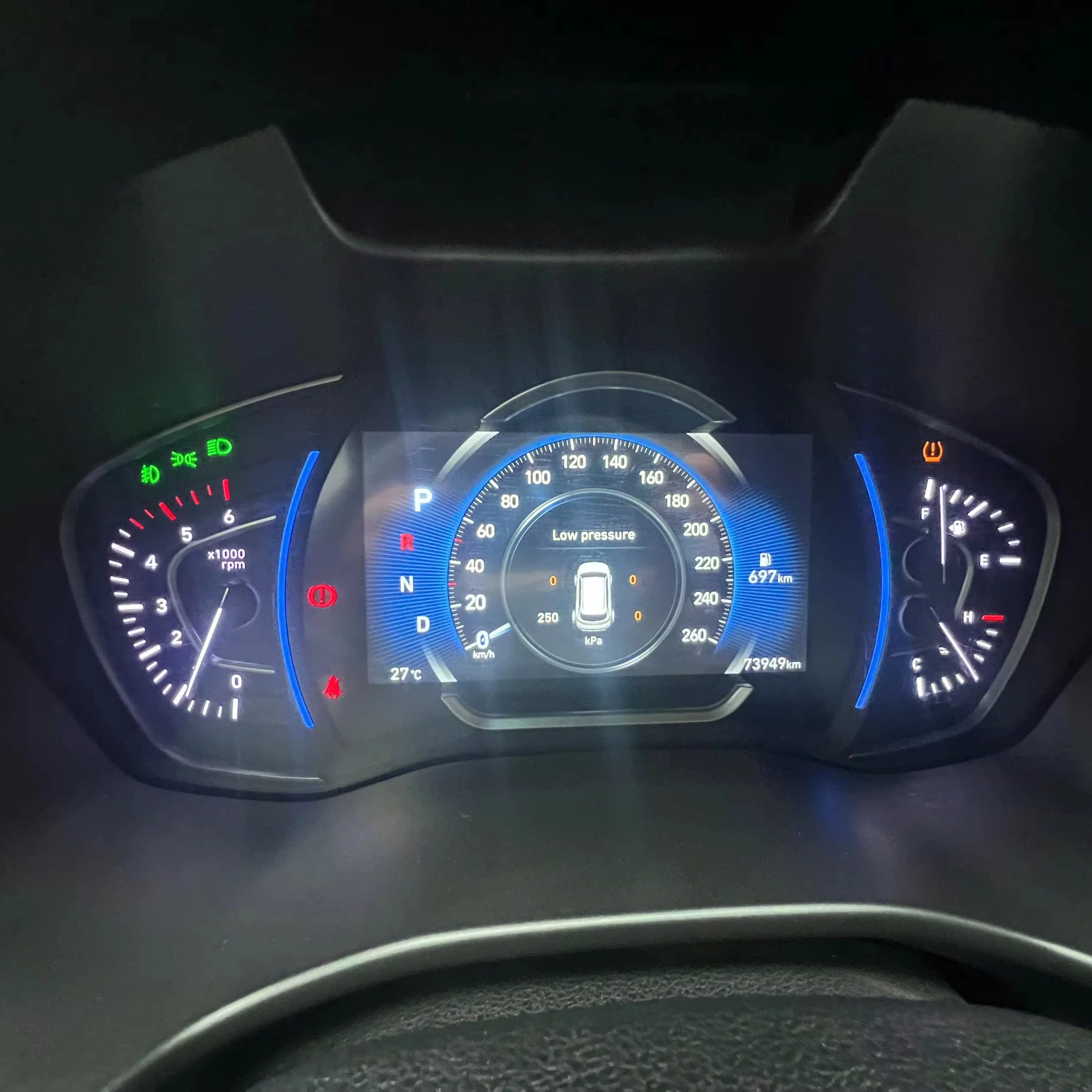 Система контроля давления в шинах ICAR Ellisafe I38 TPMS с совместимостью зиновым экраном для всех автомобилей Ford