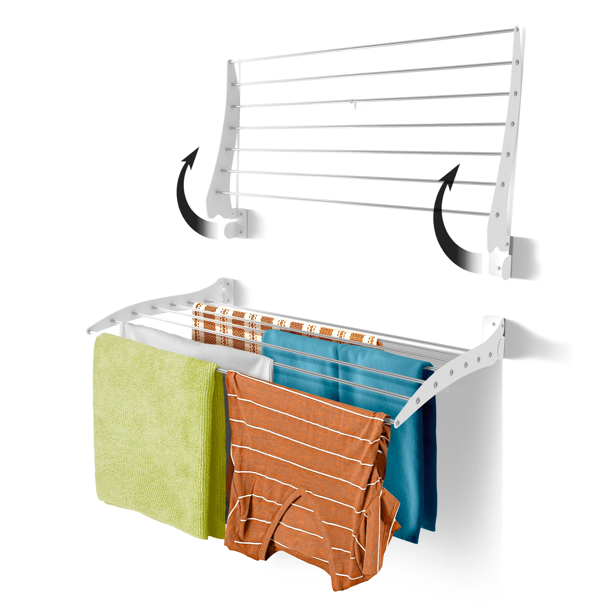 Wholesale High Quality 70 cm Drying Rack Roma Durable Practical Design Ideal for Home and Garden European Style Trend Dryer