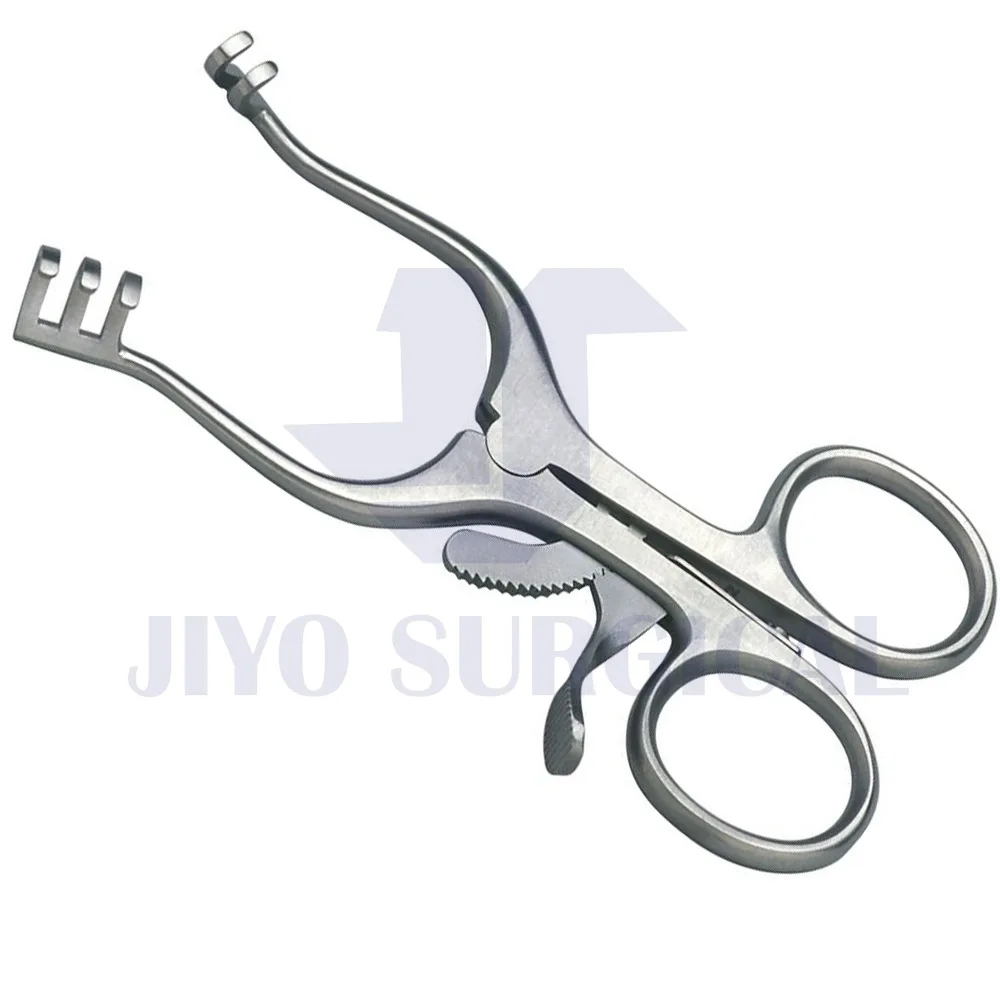 Weitlaner Premium 13cm CE ISO Approved Surgical Instrument Self Retaining Retractor with Blunt Prongs Veterinary Syringe Needle
