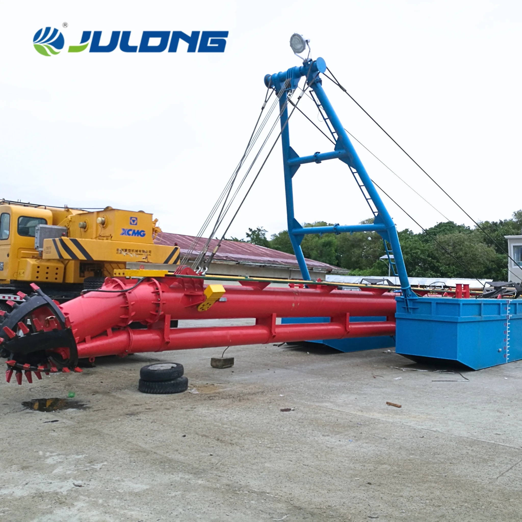 Customized Diesel Cutter Suction Dredger with dredging pump for Construction and Mining Use