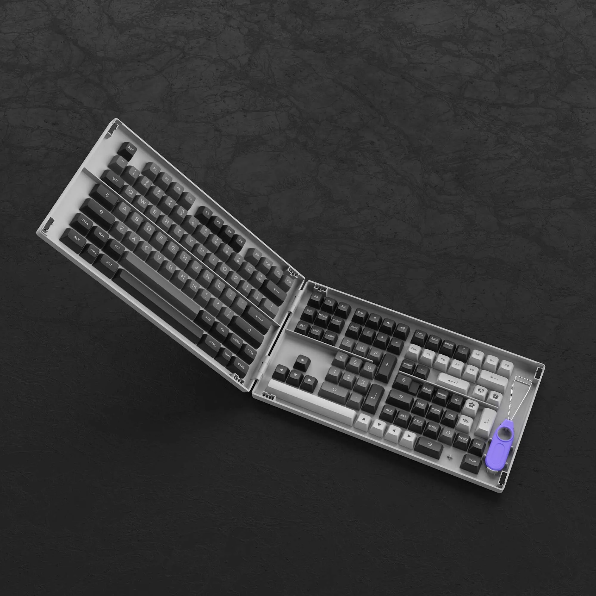 Mechanical keyboard PBT keycap muilty Layout ASA profile Akko doubleshot Keycaps