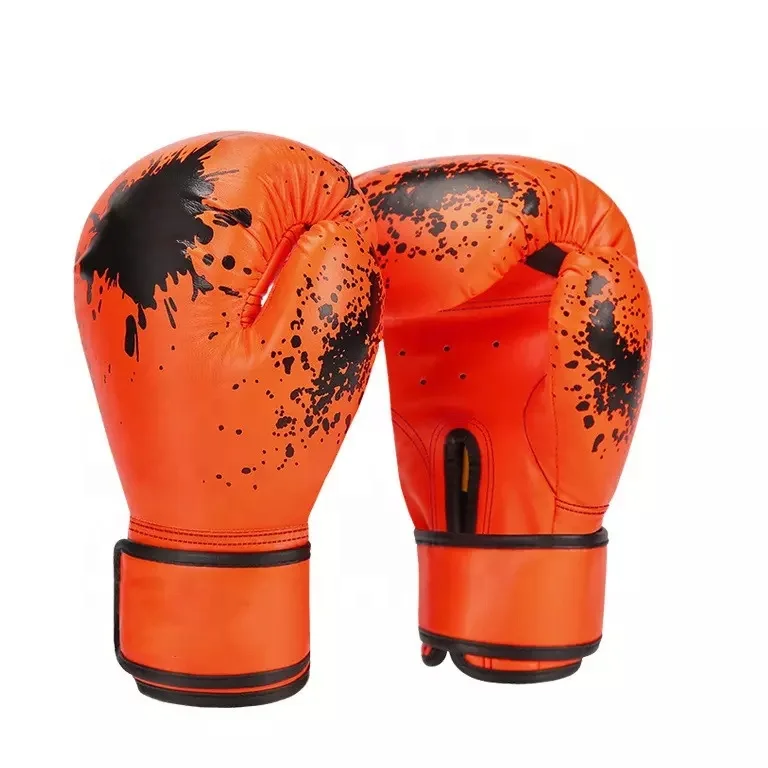 Лучшие боксерские перчатки с принтом, Профессиональные боксерские перчатки из натуральной кожи для взрослых, боксерские перчатки с пользовательским логотипом