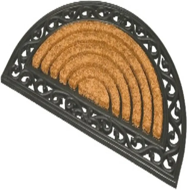 Handmade High Quality Rubber Backed Coir Door Mat Natural Coir Fiber From India Unique & Durable Doormat For Your Home Or Office