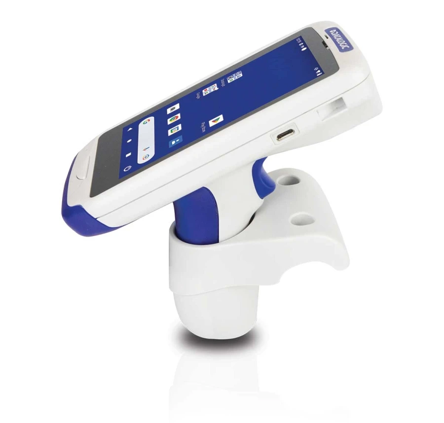 Новый товар! Datalogic Joya Touch 22-компаньон для самостоятельного покупок в двух факторах: рукоятка пистолета или портативная версия 4 3 дюйма