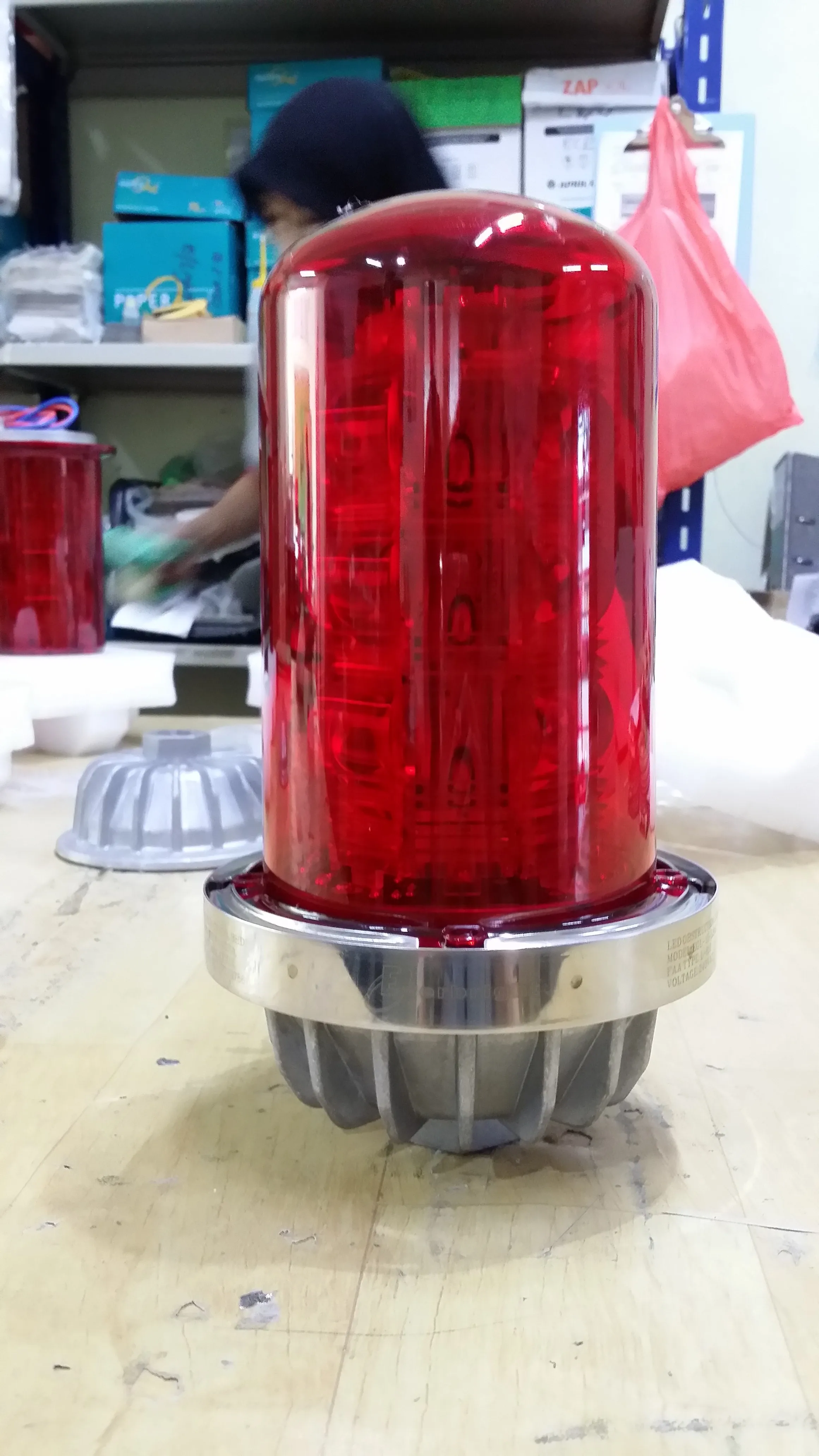 Single L810 Red LED Aviation Light